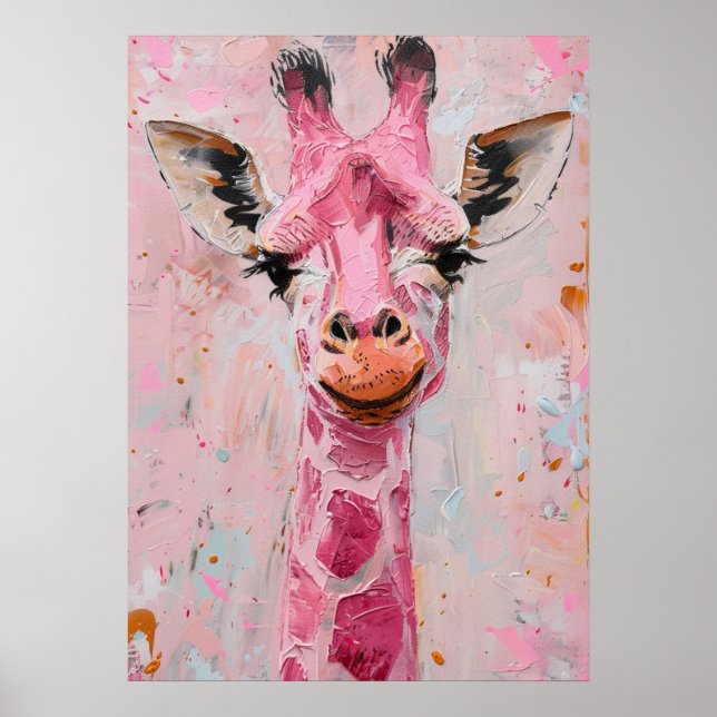 GIRAFF 🦒 POSTER (Framsidan)