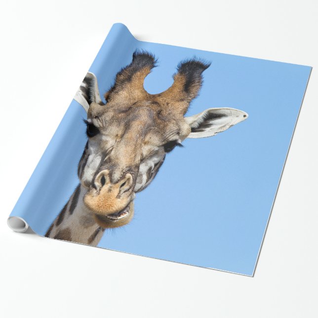 Giraff Presentpapper (Utrullad)