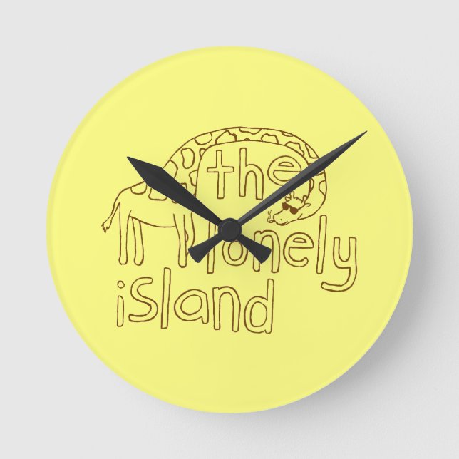 Giraff Rund Klocka (Framsida)