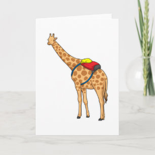 Giraff Ryggsäck Kort
