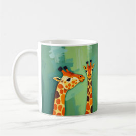 Giraff Safari Kaffemugg