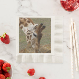 Giraff servett dekoration servetter
