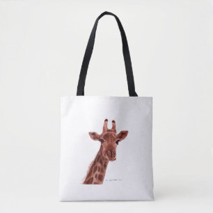 Giraff shoppingbag tygkasse