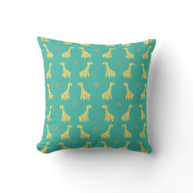 Giraff & Solsken Kastkudde