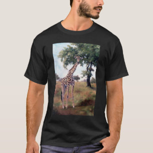 Giraff som STÅR HÖGVÄXT manar Tshirt Tee