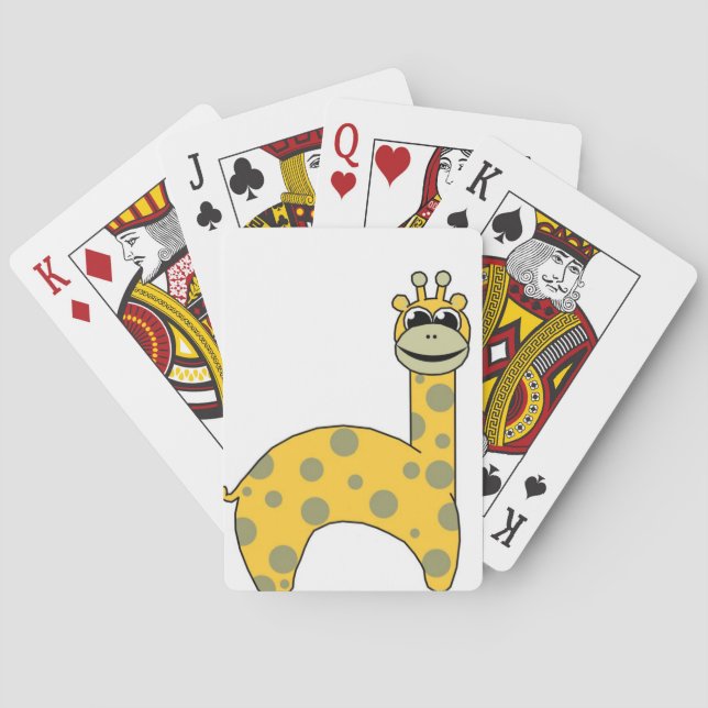 Giraff Spel Kort (Baksidan)
