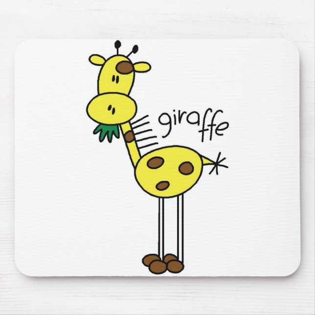 Giraff Stavfigur Musmatta (Framsidan)