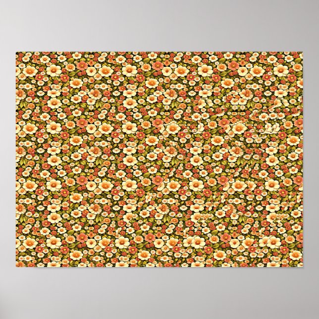 GIRAFF STEREOGRAM 16" x 12", Ingen ram  Poster (Framsidan)