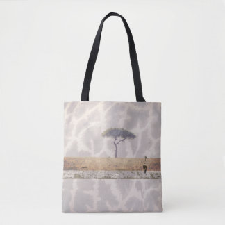 Giraff Totebag Tygkasse