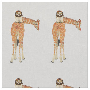 Giraff- & ugglatyg tyg