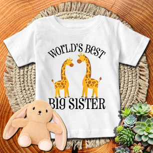 Giraff 🦒Världens Bästa Storesyster Storesyster T Shirt