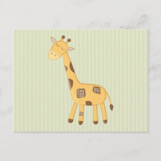 Giraff Vykort