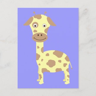 Giraff Vykort