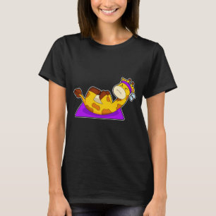 Giraff Yoga Meditation Gymnastik T Shirt