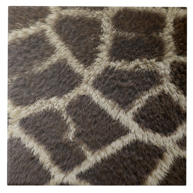 giraffa djur päls hud textur vild läder tassar kakelplatta (Framsidan)