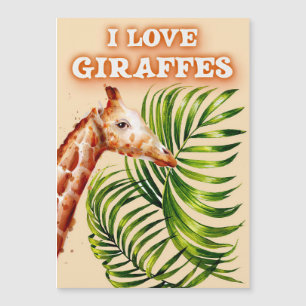 Giraffälskare Jag älskar giraffer