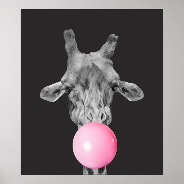 giraffbubbla poster (Framsidan)