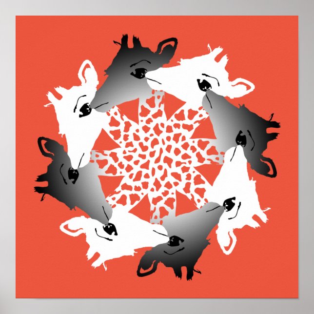 giraffcirkeln poster (Framsidan)