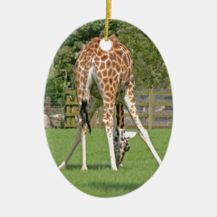 Giraffdesign Julgransprydnad Keramik