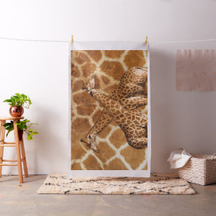 Giraffe 1A Image Options Anpassningsbar Fabric Tyg