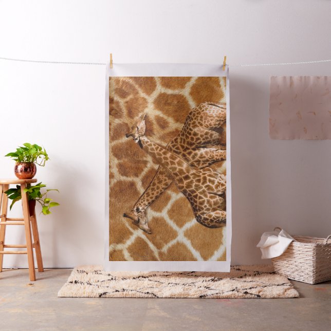 Giraffe 1A Image Options Anpassningsbar Fabric Tyg (In Situ)