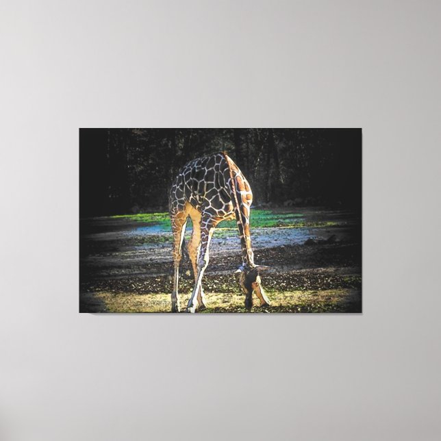 Giraffe 2Design Canvastryck (Framsida)