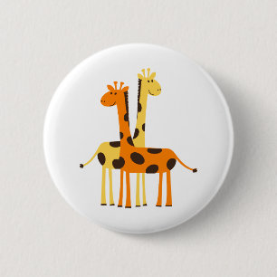 Giraffe Afrika Safari Knapp