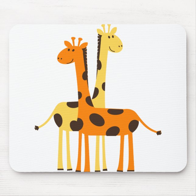 Giraffe Afrika Safari Musmatta (Framsidan)
