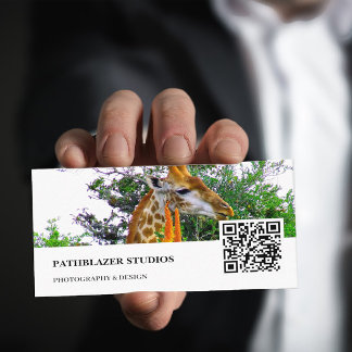 Giraffe Aloe | Fotografi av vilda djur | Visitkort