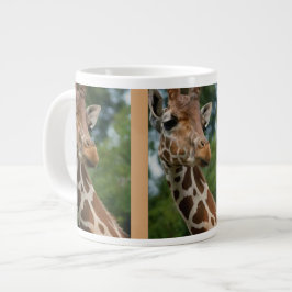 Giraffe Älskare Art Gifts Jumbo Mugg