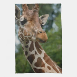 Giraffe Älskare Art Gifts Kökshandduk