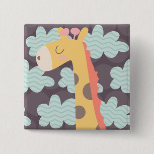 Giraffe and Clouds Knapp