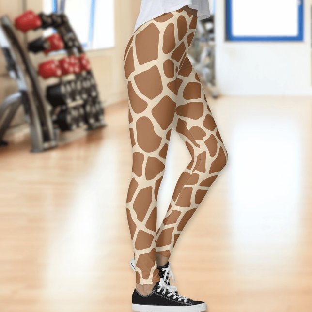 Giraffe Animal Mönster Leggings (Skapare uppladdad)