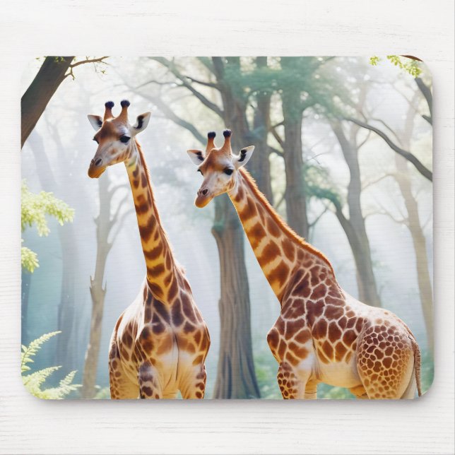 Giraffe Animal Nature Wildlife Affection Caring Musmatta (Framsidan)
