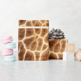 Giraffe Animal Print Presentpapper