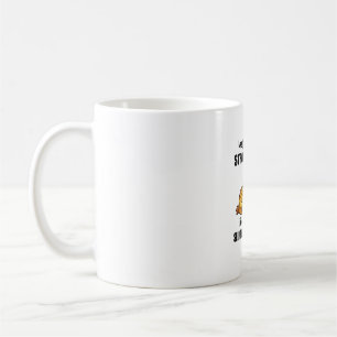 Giraffe Animals - Lazy är ett mycket starkt Ord Kaffemugg