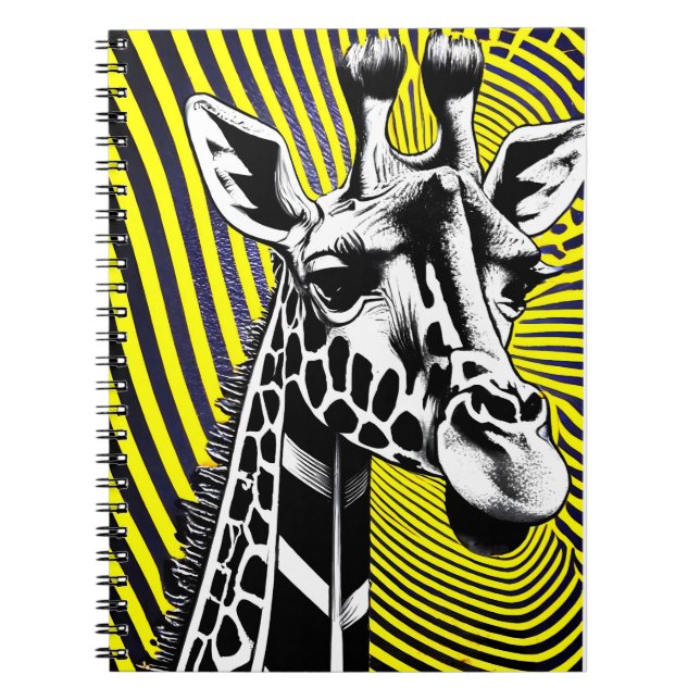 Giraffe Anteckningsbok (Framsidan)