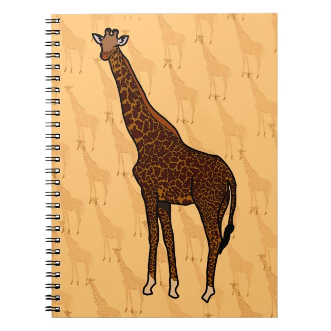 Giraffe  anteckningsbok (Framsidan)