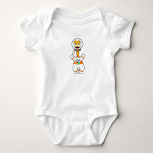 Giraffe as Astronaut i Costume T Shirt