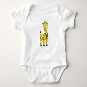Giraffe as Sailor with Sailor hat T Shirt