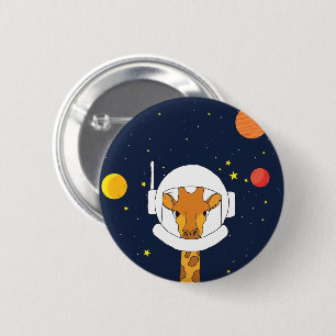Giraffe Astronaut Animal with Space Helmet Clipart Knapp