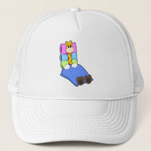 Giraffe at Sleeping with Blanket & Pillow Keps