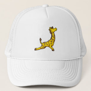 Giraffe at Yoga Stretching övningar Leg Keps