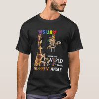 Giraffe Autism ser världen från olika håll