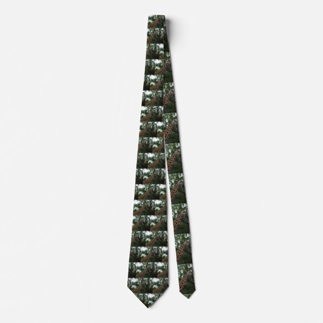 Giraffe_Äventyr_Manar_Silke_Tie. Slips (Framsida)