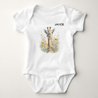 Giraffe Baby Anpassade T Shirt