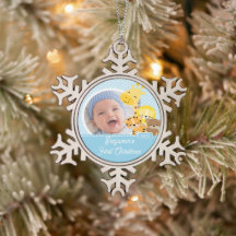 Giraffe Baby: Första julfoto