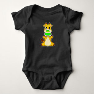 Giraffe Baby Nappar Bib T Shirt