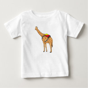 Giraffe Backpack T Shirt