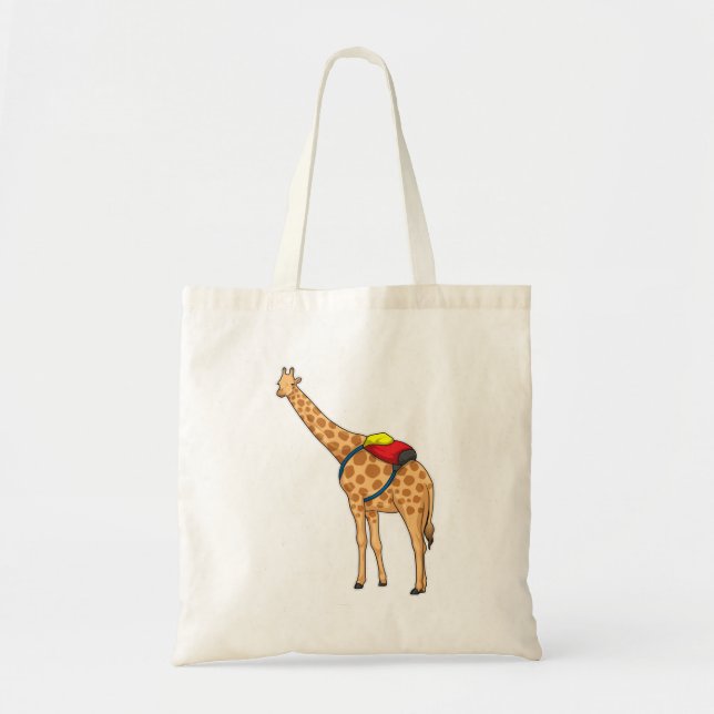 Giraffe Backpack Tygkasse (Framsidan)